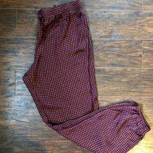 Chelsea28 sateen jogger pajama bottoms